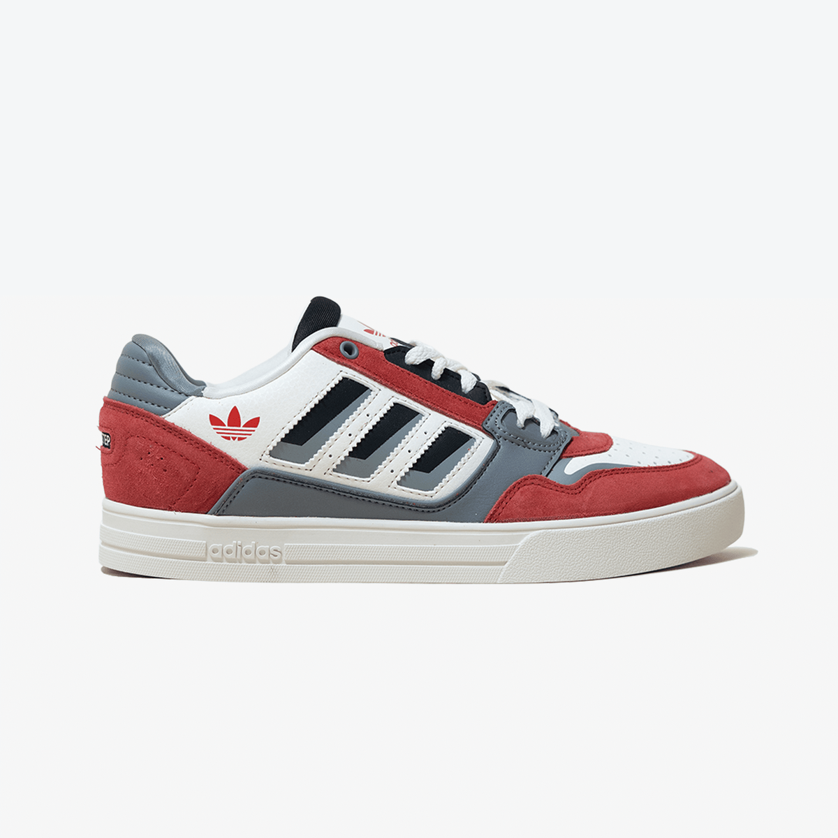 Adidas DROP STEP LOW 2.0 { OWHITE/GRETHR/COLRED
