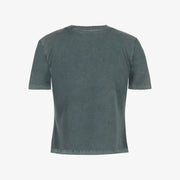 ALMOST GODS STONEWASHED ALMOST GODS T-Shirt IN GRANITE { GREY/CBLACK