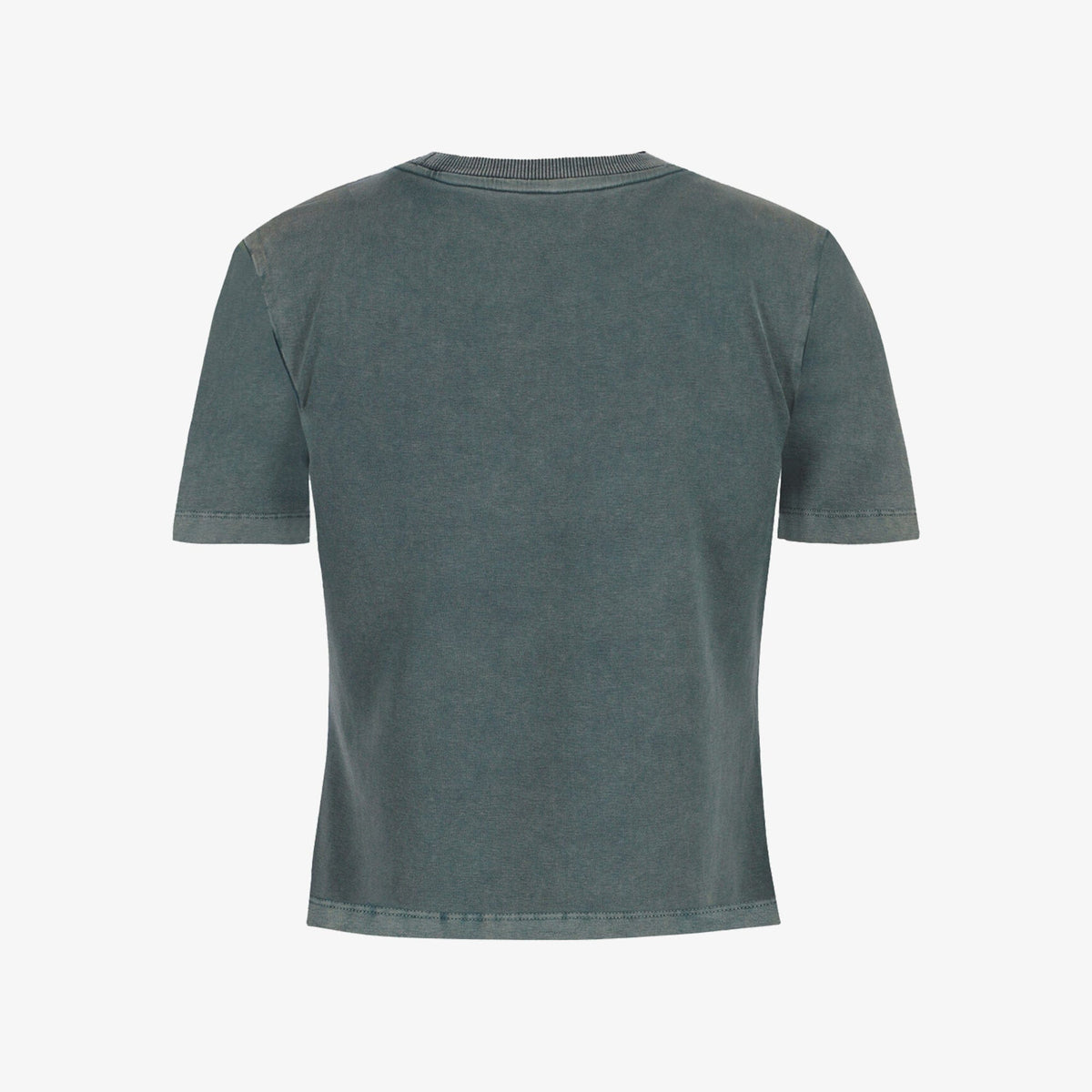 ALMOST GODS STONEWASHED ALMOST GODS T-Shirt IN GRANITE { GREY/CBLACK
