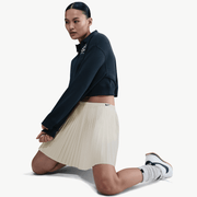 NIKE PLEATED SKIRT { WHITE