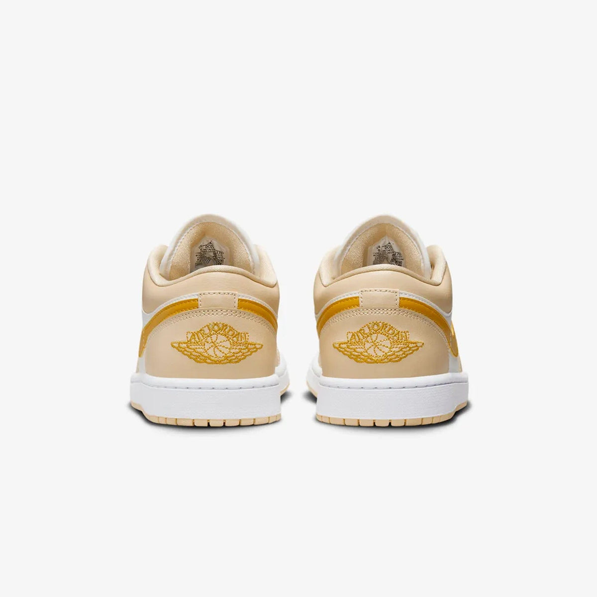Jordan AIR JORDAN 1 LOW { SAIL/YELLOW OCHRE-PALE VANILLA-WHITE