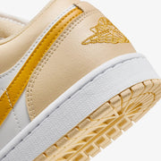 Jordan AIR JORDAN 1 LOW { SAIL/YELLOW OCHRE-PALE VANILLA-WHITE