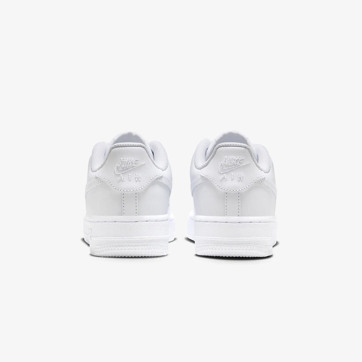 Nike AIR FORCE 1 LE (GS) "WHITE/WHITE/WHITE"