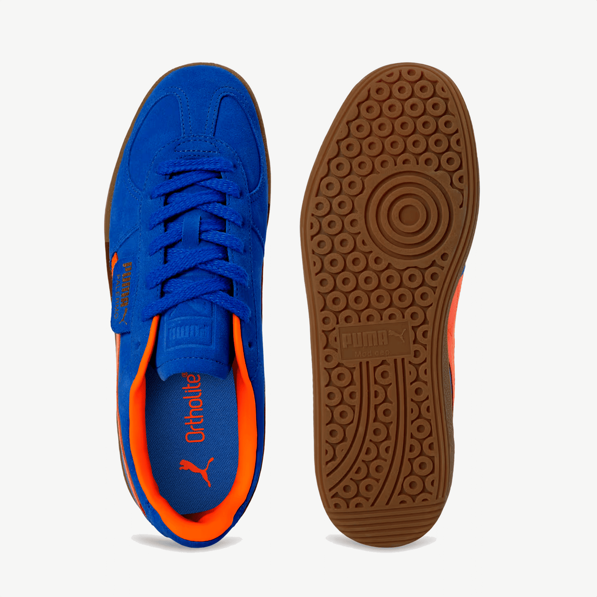 PUMA PALERMO CLASSIC COMFORT LOW { BLUE-FLAME FLICKER-GUM