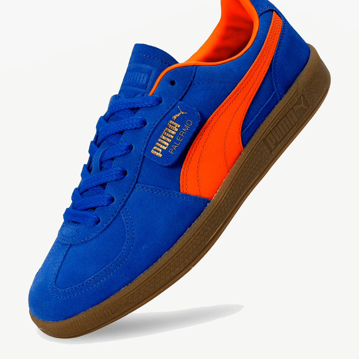 PUMA PALERMO CLASSIC COMFORT LOW { BLUE-FLAME FLICKER-GUM