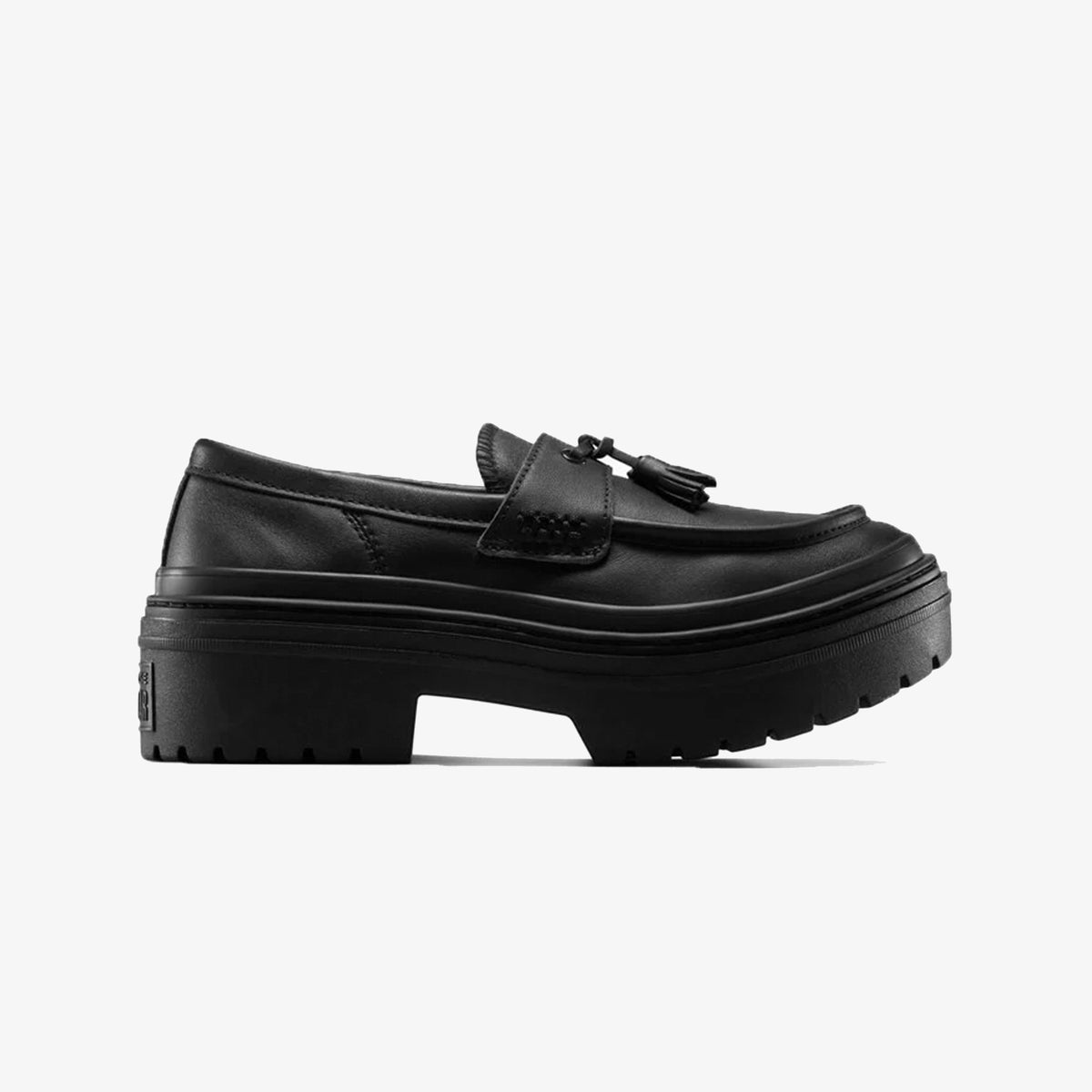 Converse CHUCK TAYLOR ALL STAR LUGGED HEEL LOAFER CUERO { BLACK