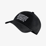 NIKE EVERYONE WATCHES SPORTS™ { OFF NOIR