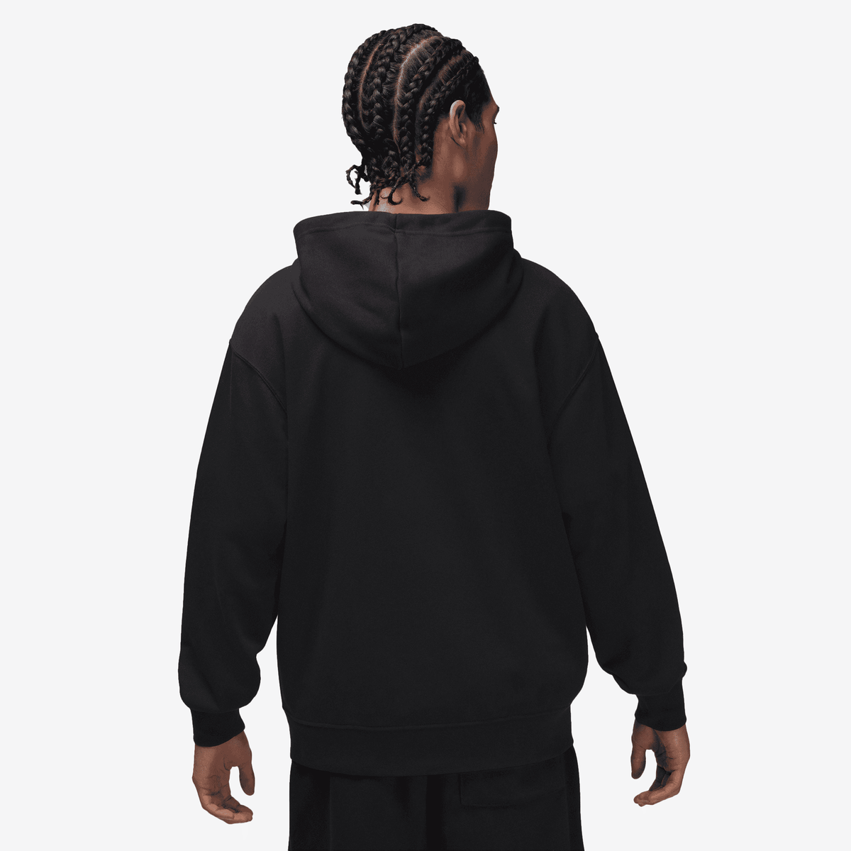 JORDAN BROOKLYN FLEECE { BLACK/WHITE
