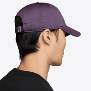Jordan CLUB UNSTRUCTURED CURVED-BILL HAT { DARK RAISIN/SAIL