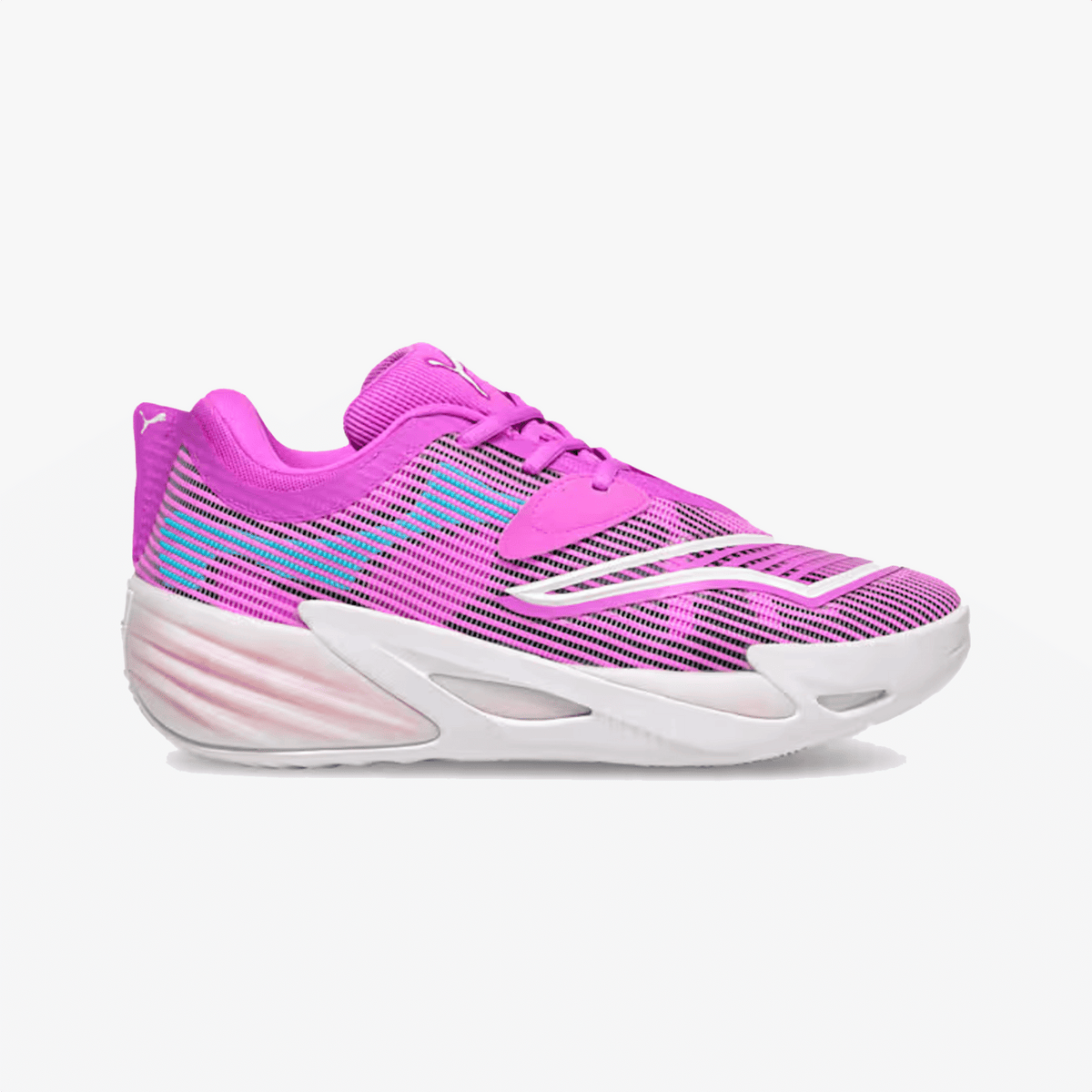 Puma ALL-PRO NITRO 2 HIGH STABILITY { ELECTRIC ORCHID-WHITE