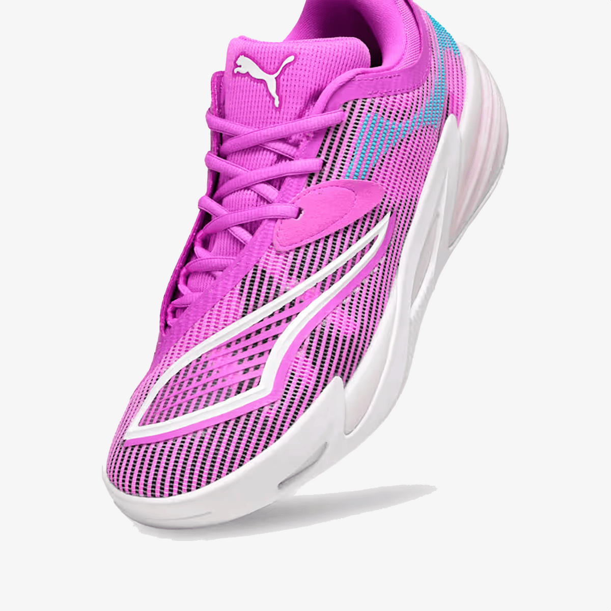 Puma ALL-PRO NITRO 2 HIGH STABILITY { ELECTRIC ORCHID-WHITE