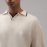 SUPERKICKS POLO T-Shirt { OFF WHITE