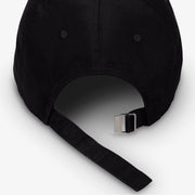 Jordan UNSTRUCTURED CURVED-BILL HAT { BLACK