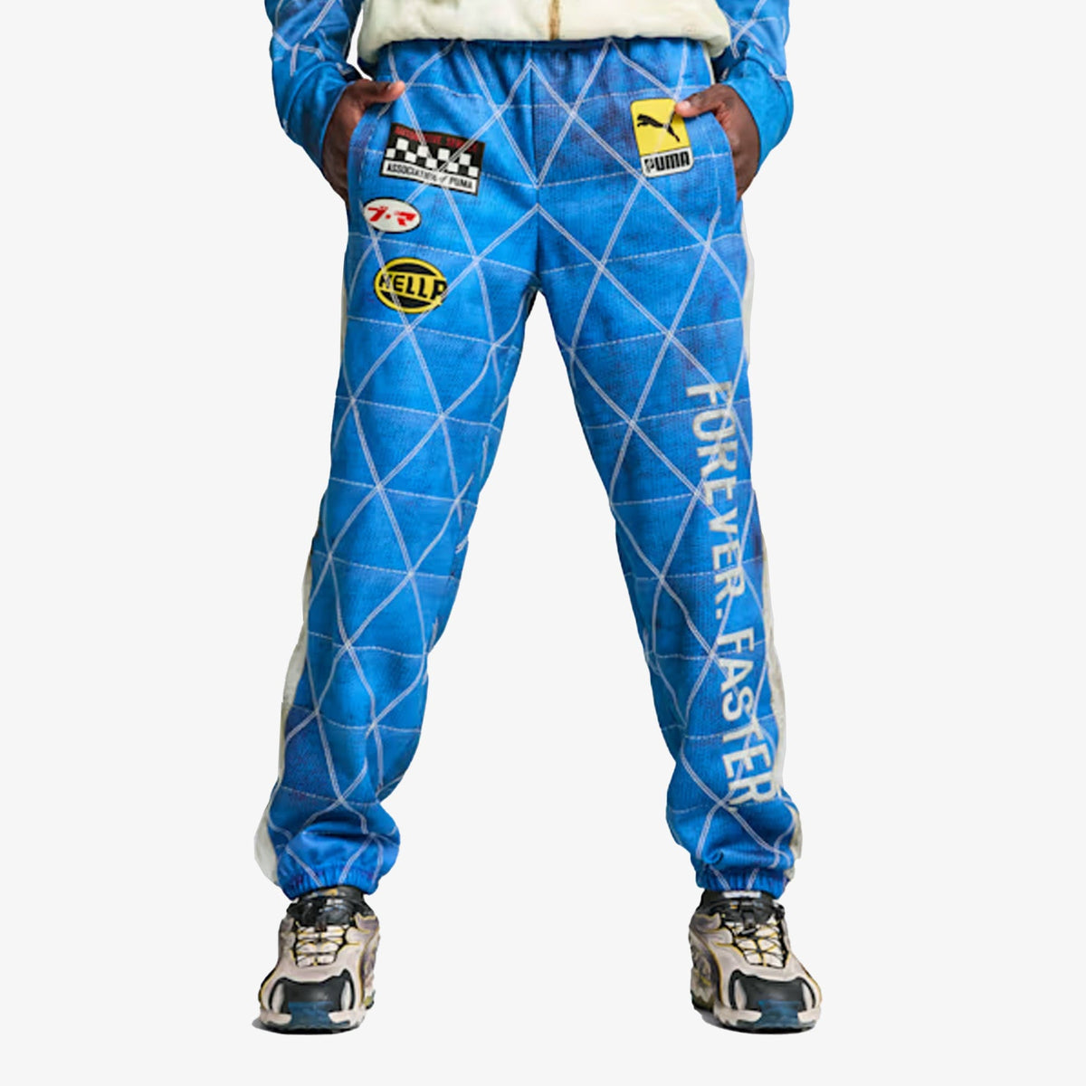 PUMA X A$AP ROCKY QUILTED SWEATPANTS { CLYDE ROYAL