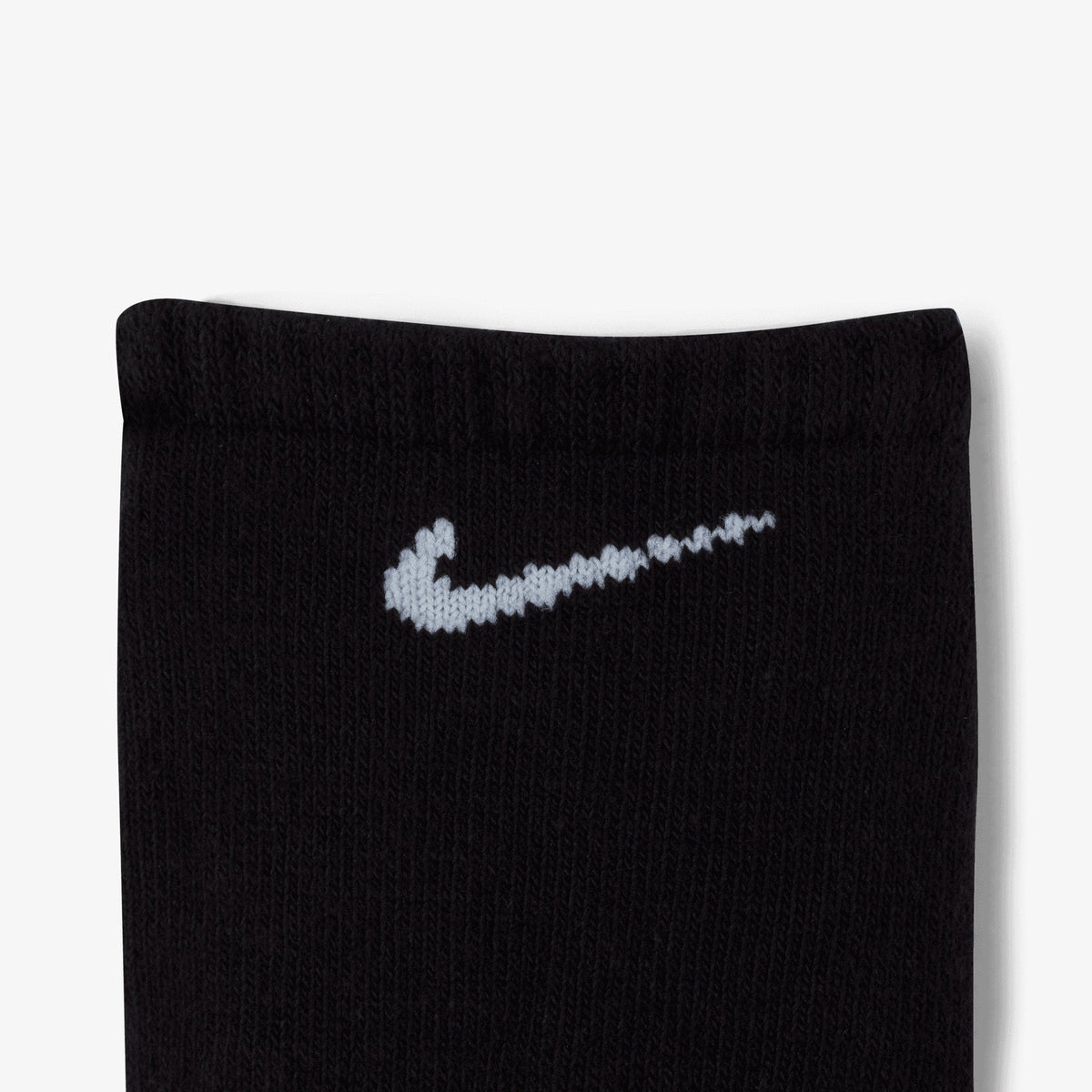 NIKE EVERYDAY CUSHIONED TRAINING NO-SHOW SOCKS { BLACK/WHITE