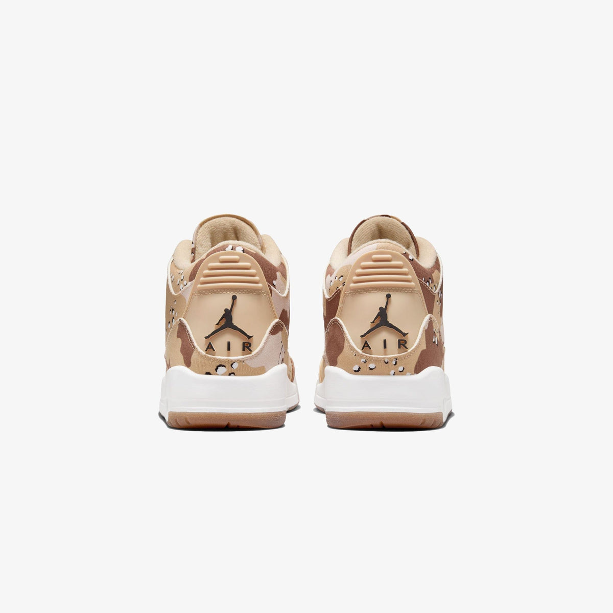 JORDAN AIR JORDAN 3 RETRO TEX DESERT CAMO { DK DRIFTWOOD/SAIL-HEMP-VELVET BROWN