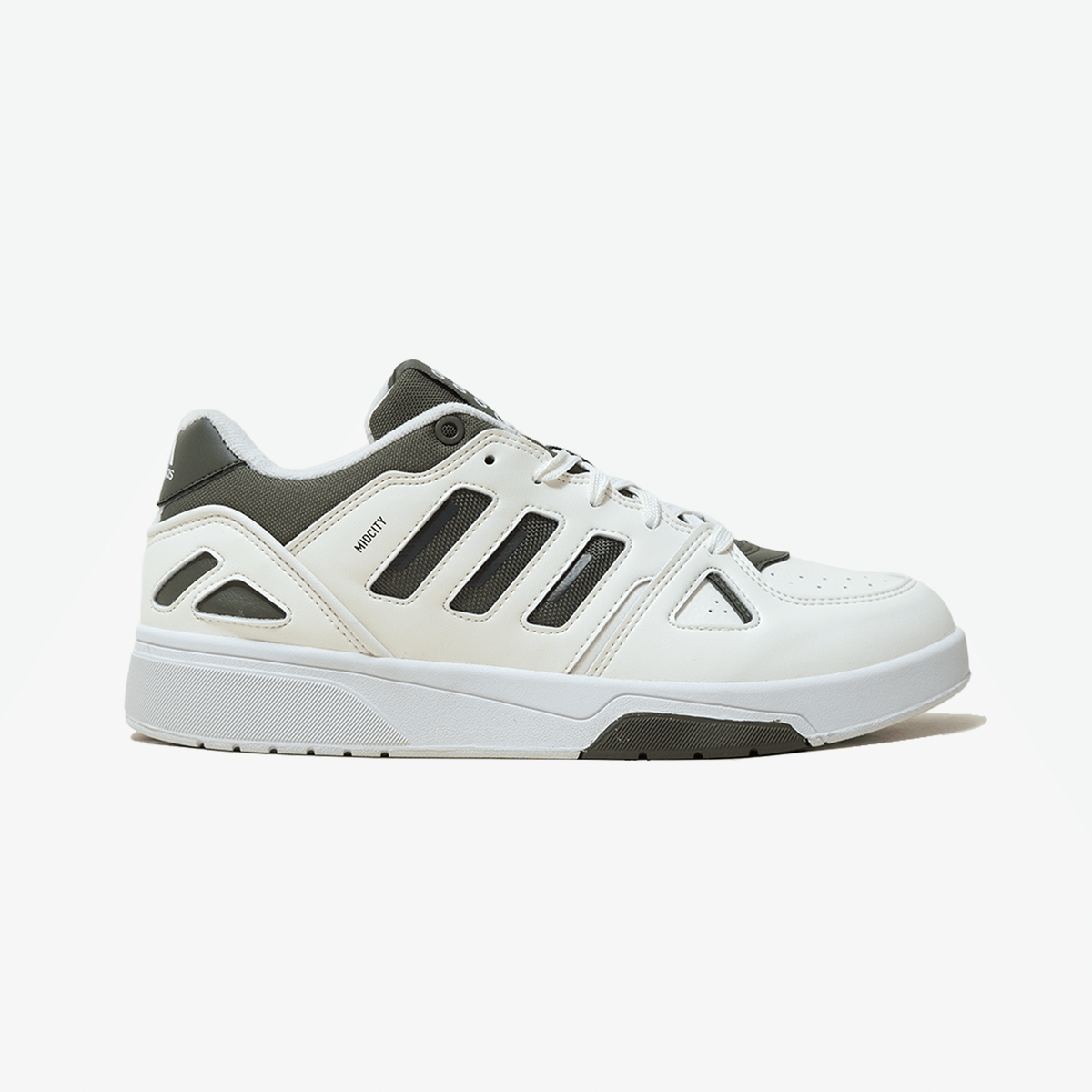 Adidas MIDCITY LOW { OWHITE/OLISTR/SHAOLI