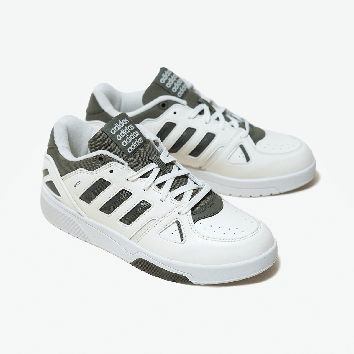 Adidas MIDCITY LOW { OWHITE/OLISTR/SHAOLI