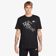 NIKE AS M NSW T-Shirt LBR SSNL CLUB { BLACK