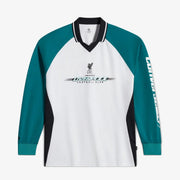 Converse x LIVERPOOL FC LONG-SLEEVE T-SHIRT { GREEN/WHITE