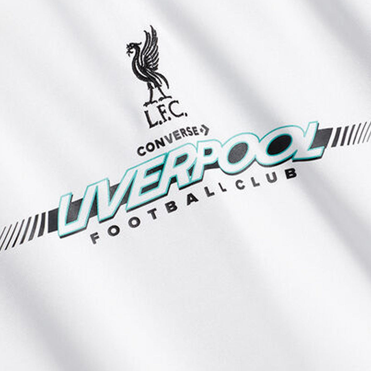 Converse x LIVERPOOL FC LONG-SLEEVE T-SHIRT { GREEN/WHITE