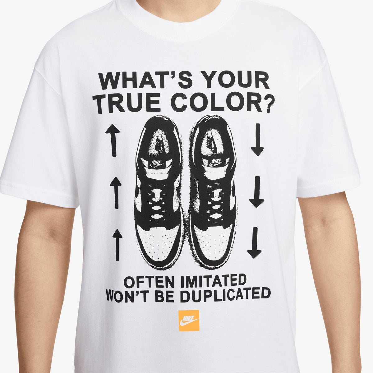 NIKE MAX90 T-SHIRT { WHITE
