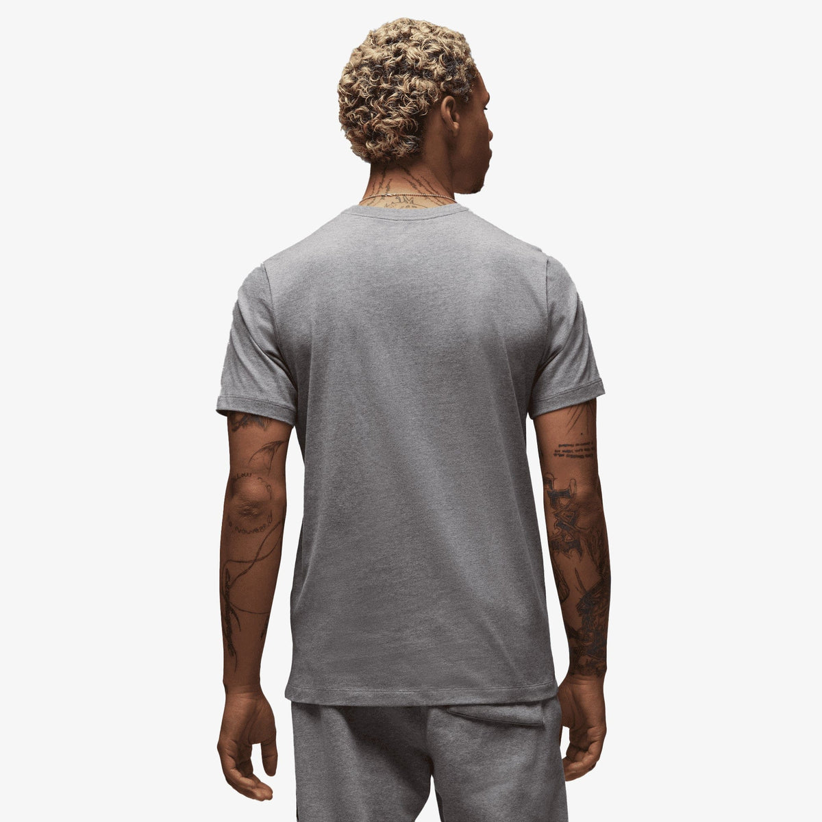 Jordan JORDAN T-SHIRT { CARBON HEATHER/BLACK/BLACK