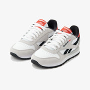 Reebok CLASSIC LEATHER { WHITE/GREY