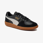 PUMA PALERMO LEATHER { BLACK/GRAY
