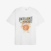 Puma HOOPS EXCELLENCE BASKETBALL T-Shirt { WHITE