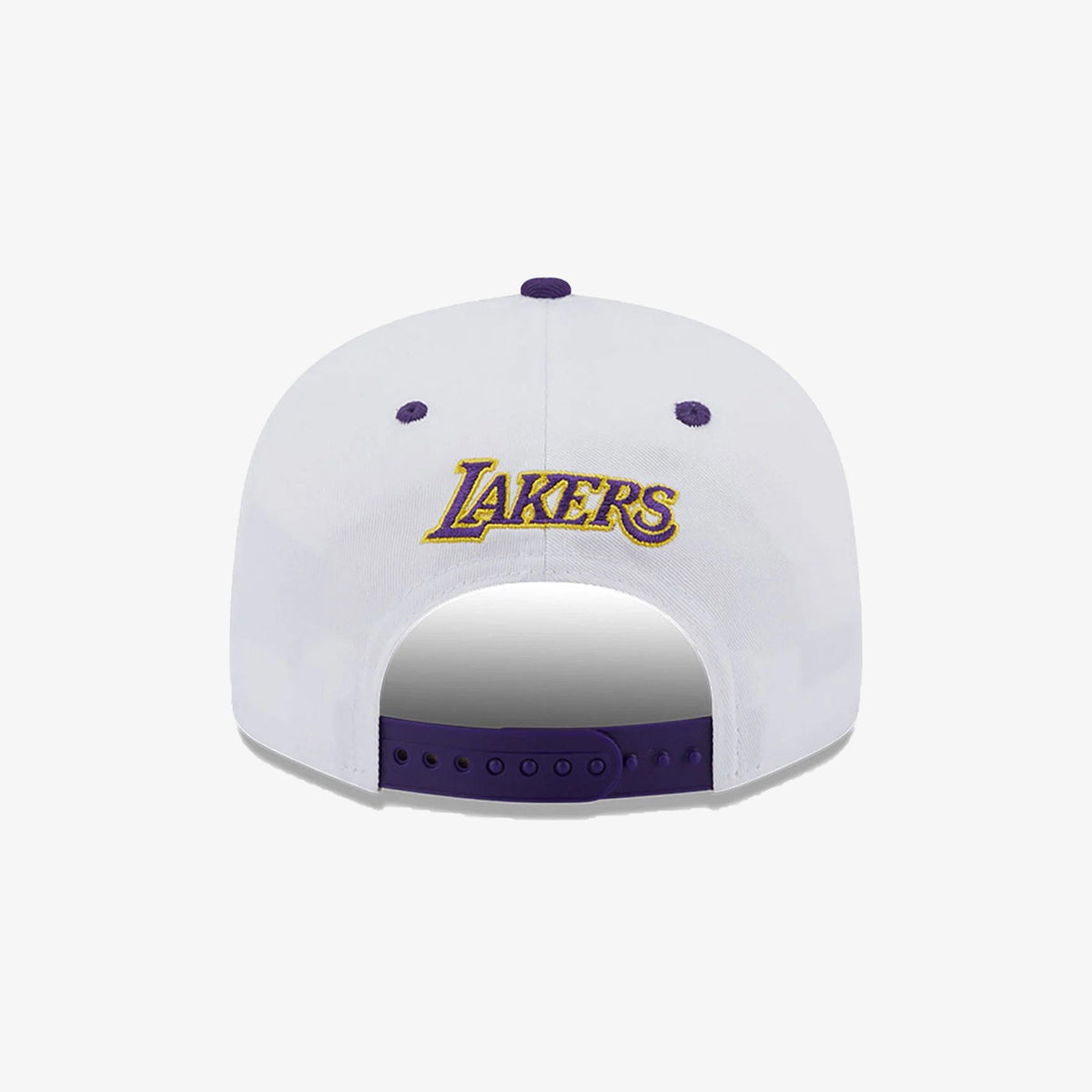 New Era LA LAKERS WHITE CROWN PATCH WHITE 9FIFTY SNAPBACK CAP { WHITE
