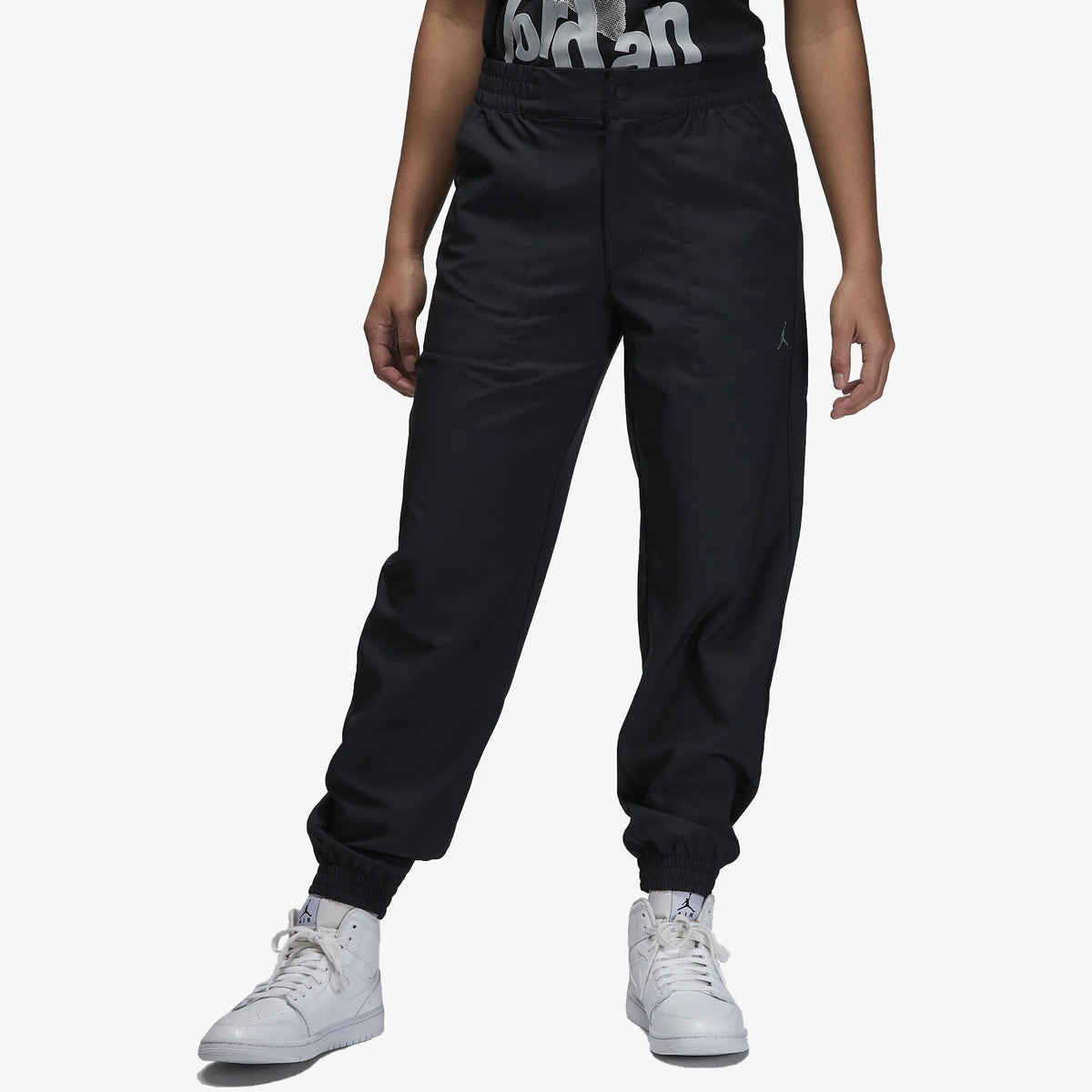 Jordan WOVEN PANTS { BLACK/SMOKE GREY
