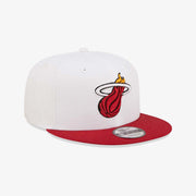 New Era MIAMI HEAT { WHITE