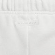 Nike MID-RISE FLEECE SHORTS { SUMMIT WHITE/PHOTON DUST/SUMMIT WHITE