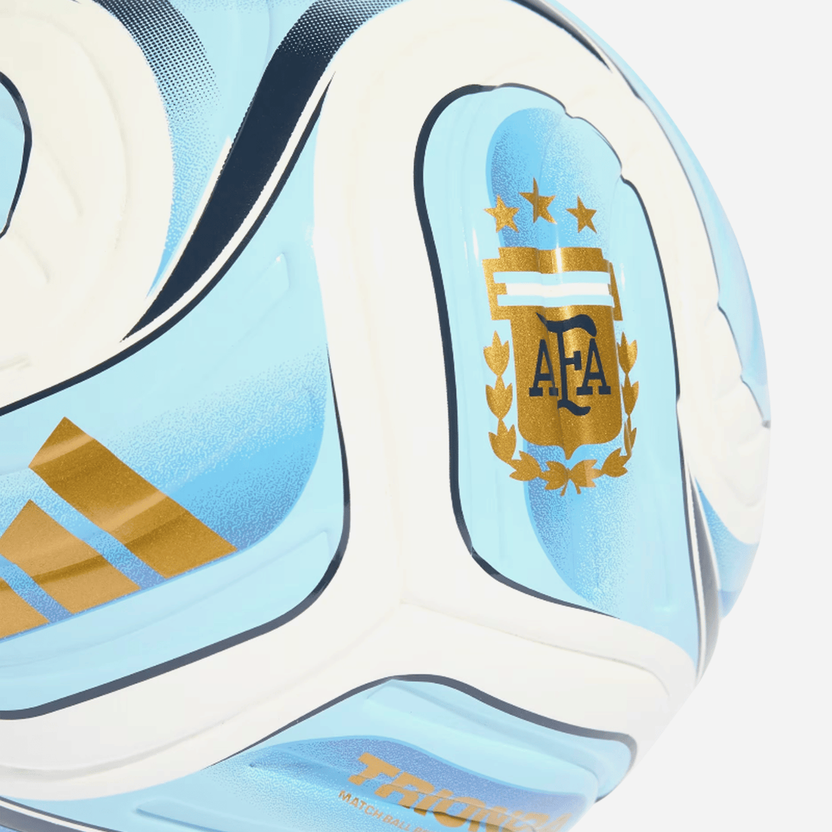 Adidas Trionda Argentina Home Mini Ball White / Icey Blue / Light Blue