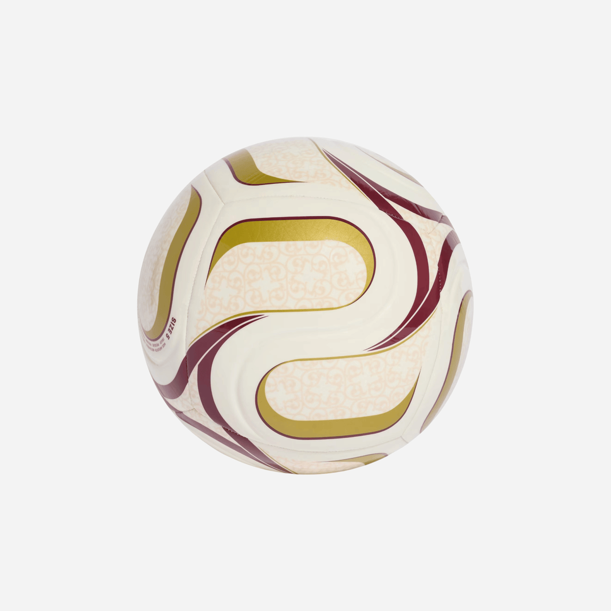 Adidas Trionda Spain Away Club Ball Off White / Team Coll Burgundy 2 / Gold Metallic