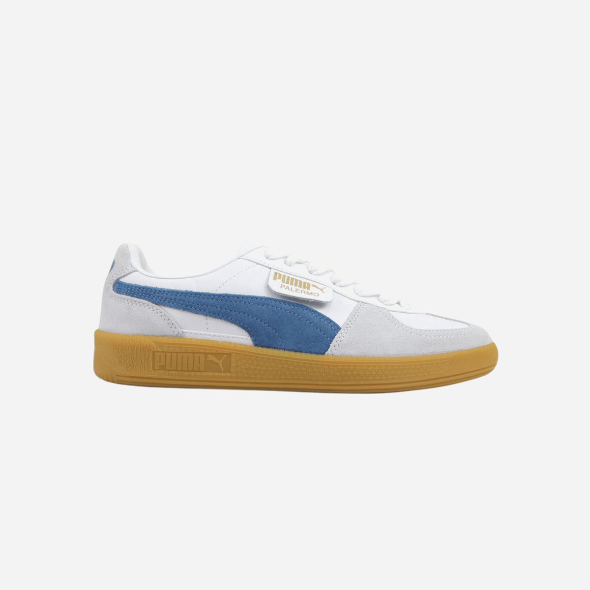 Puma Palermo Leather White-Blue Horizon-Gum