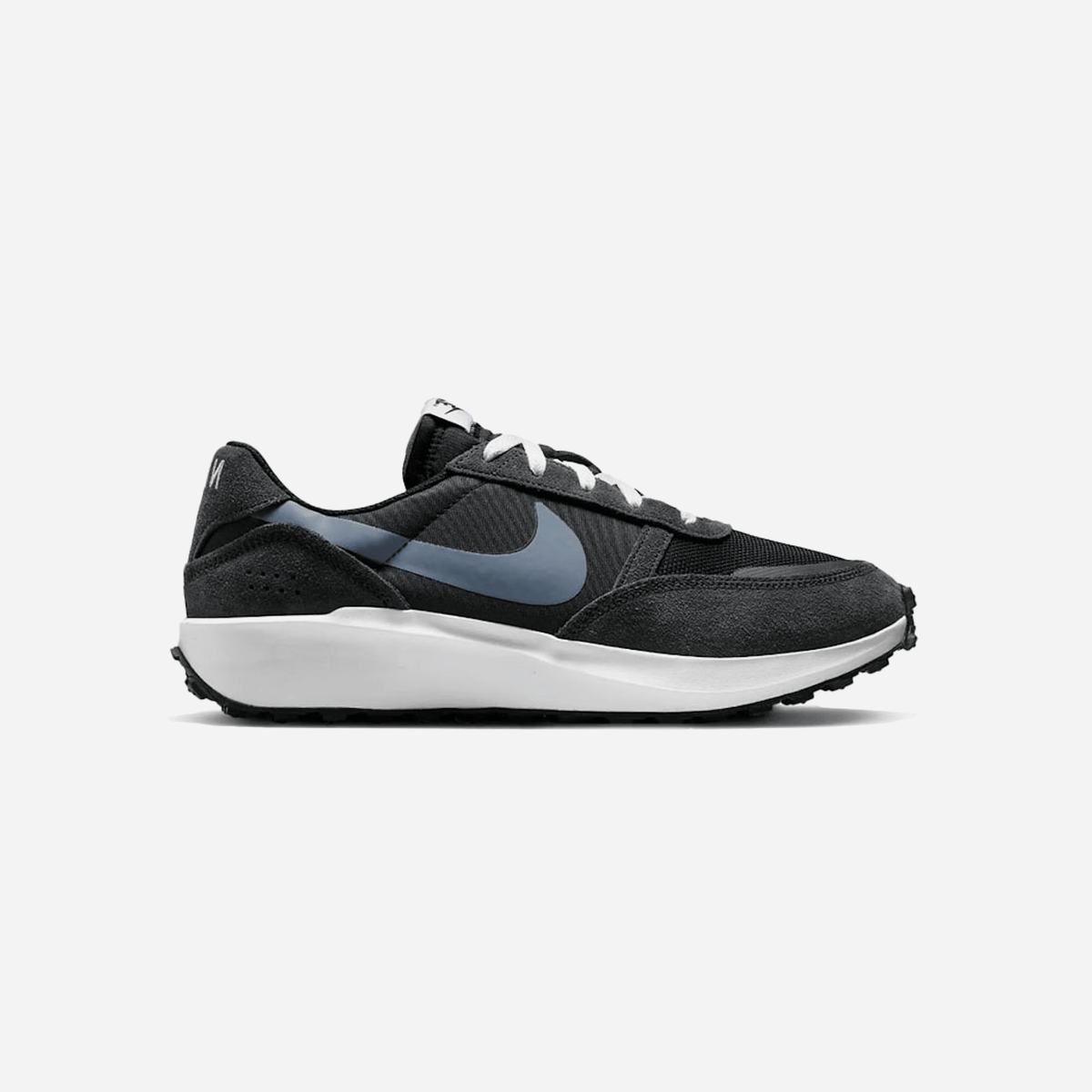 Nike Waffle Debut Mens Shoes Black White Off Noir