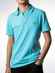 Lacoste Polo T-Shirt Teal (S)