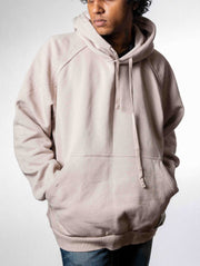 Adidas Men's Cotton Hoodie Neck Sweatshirt - Beige (XXL)