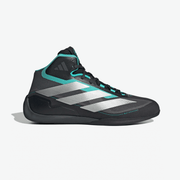 ADIDAS FEROZA MID MER TENNIS { CORE BLACK / SILVER METALLIC / SEMI MINT RUSH