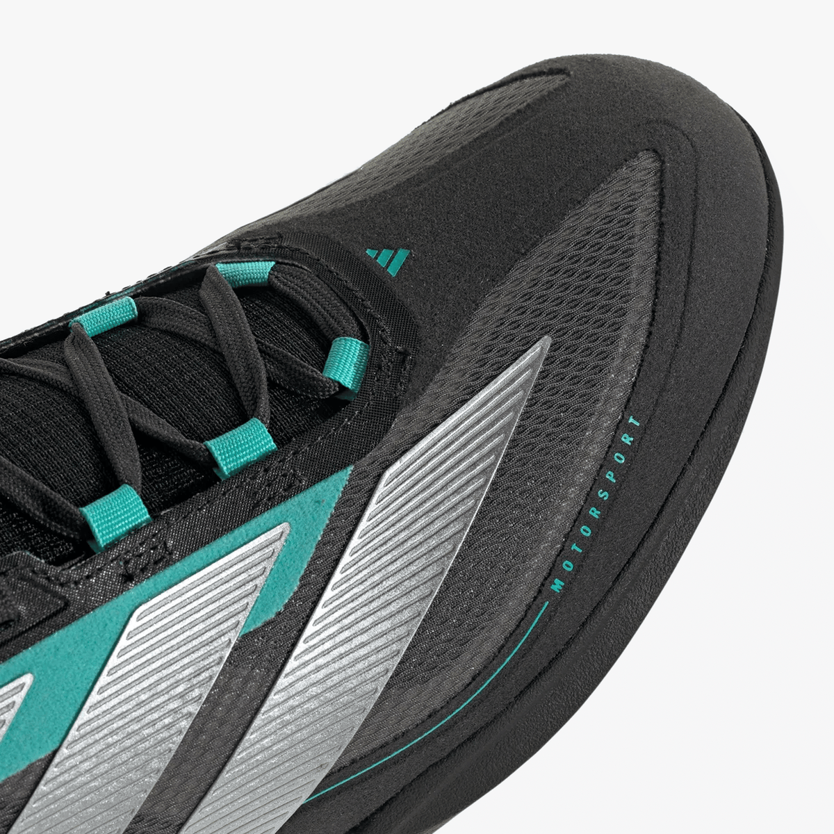 ADIDAS FEROZA MID MER TENNIS { CORE BLACK / SILVER METALLIC / SEMI MINT RUSH