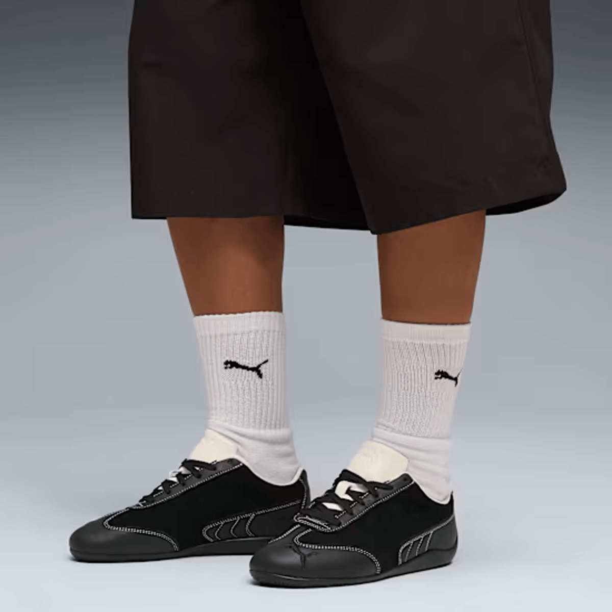 PUMA SPEEDCAT ICON { PUMA BLACK-FROSTED IVORY
