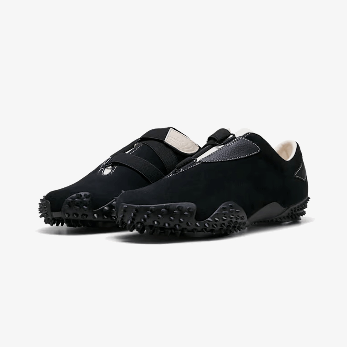 PUMA MOSTRO ICONS SUEDE { BLACK-FROSTED IVORY
