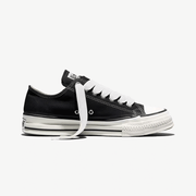 CONVERSE CHUCK TAYLOR ALL STAR THROWBACK { BLACK/VINTAGE WHITE/RED