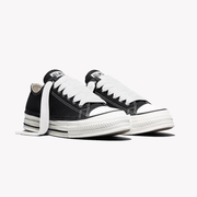 CONVERSE CHUCK TAYLOR ALL STAR THROWBACK { BLACK/VINTAGE WHITE/RED