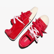 Converse CHUCK TAYLOR LO { RED/NEW FOUND BLOOM/EGRET