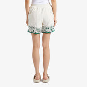 PUMA THE FAIRGROUNDS TERRY BASKETBALL SHORTS { FROSTED LVORY