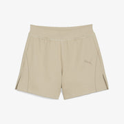 Puma DARE TO MUTED MOTION FLARED SHORTS { ALMOND