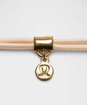 Lululemon Logo Charm Hair Ties *3 Pack